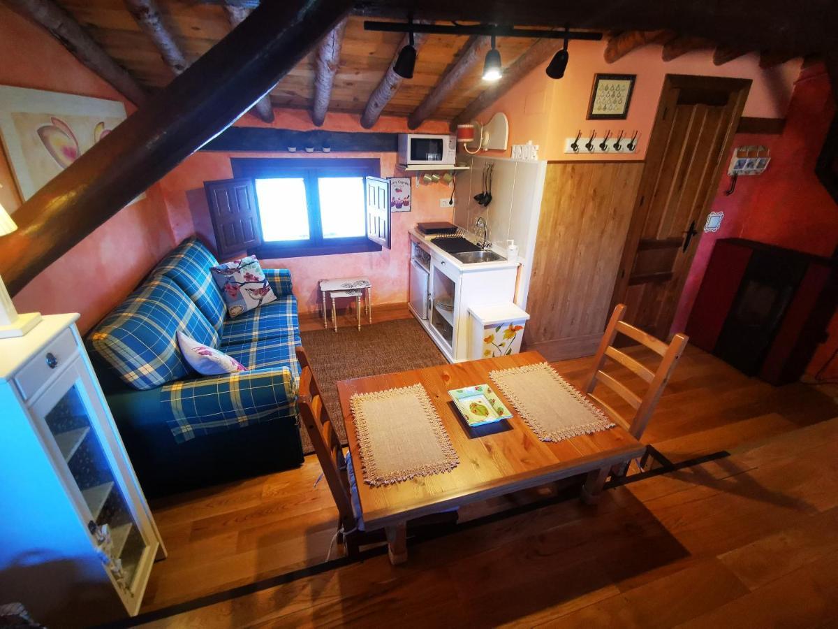 Apartament Atico Piron Adrada de Piron Zewnętrze zdjęcie
